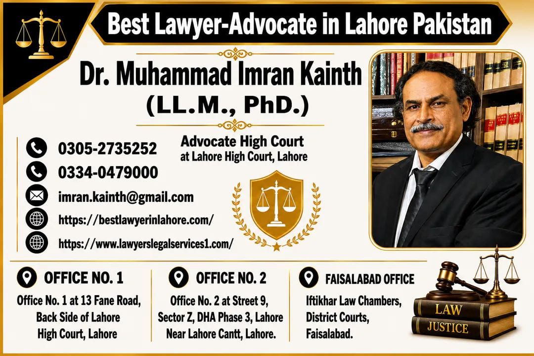 Best Law Firm in Lahore - Top Legal Team